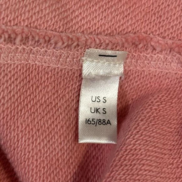 FP Movement Free People Pink Ombré Crew Oversized Sweatshirt Pockets Size Small - Picture 16 of 16